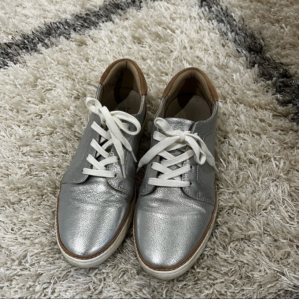 Naturalizer metallic sneakers